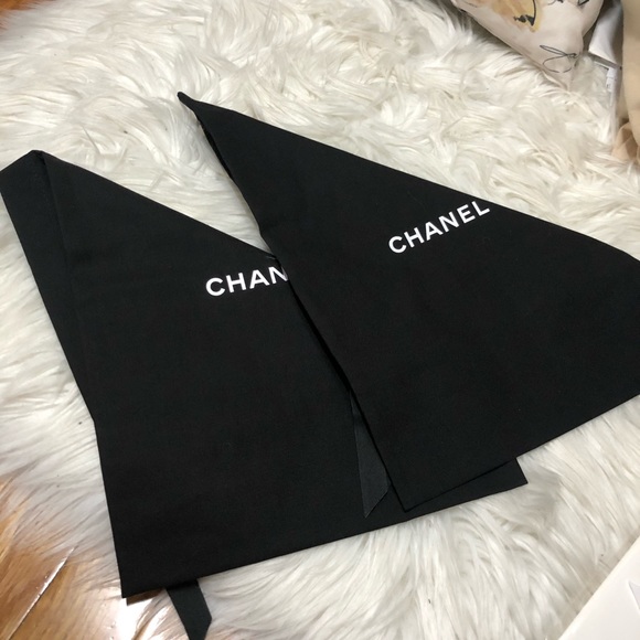 100% Authentic BRAND NEW Pair of Chanel DUST BAG - Picture 5 of 11